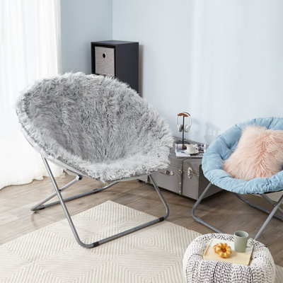 Giant Moon Chair - Mega Furry Plush by DormCo