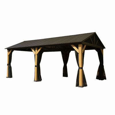 Cedar Wood Gazebo 12'X20'