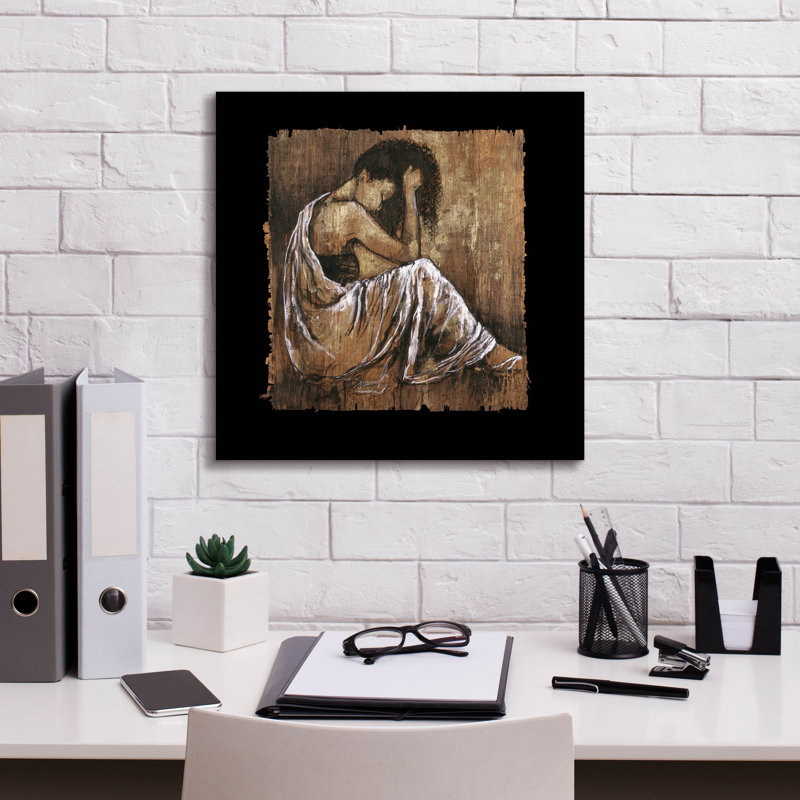 Soulful Grace I par Monica Stewart, H 18 po x l 18 po x P 0,75 po