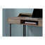 Bureau d'ordinateur, bureau personnel, ordinateur portable, tiroirs de rangement, L 48 po, travail, métal stratifié, contemporain, moderne