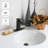 Single-Hole Bathroom Faucet with Drain Assembly, Single-Handle Bathroom Sink Faucet-94950031