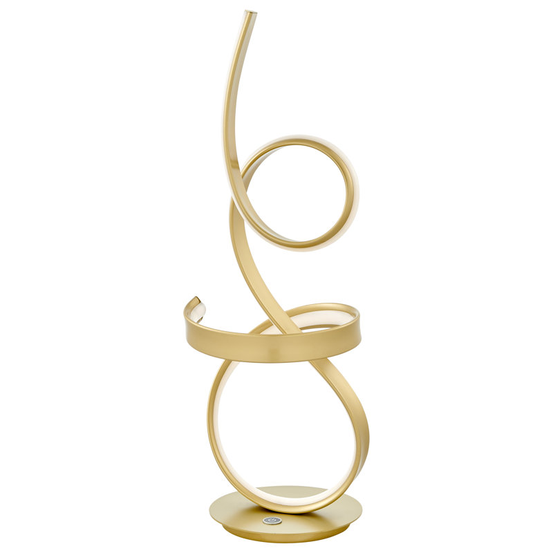 Alburnett 26'' Dimmable Novelty Table Lamp, Gold