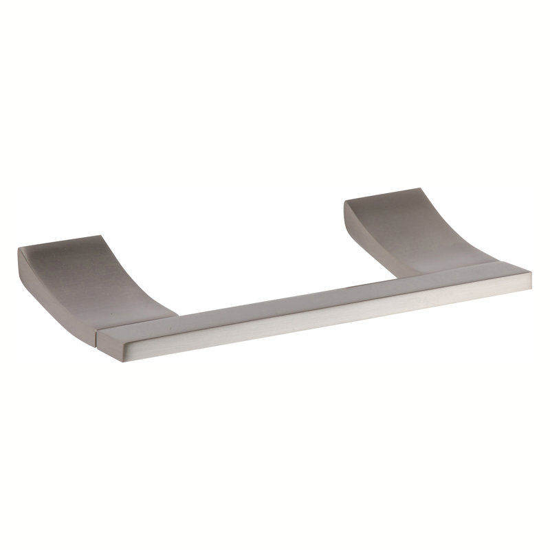 Cinu Wall Mounted Toilet Paper Holder, Satin Nickel