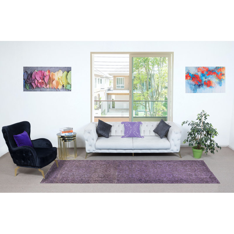 Tapis de couloir mauve 3 x 12 pi. Tapis de cuisine. Tapis Corridor. Tapis d'escalier moderne
