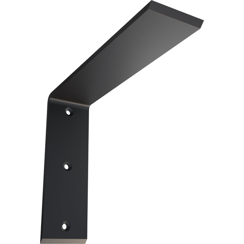 Support de comptoir en acier robuste, H 10 po x l 8 po x P 2,5 po
