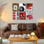 6 Piece Wrapped Canvas Print