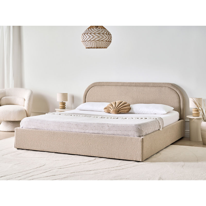 Bloye Upholstered Ottoman Storage Bed, Super King (6')