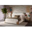 Knowles Upholstered Scalloped Bed