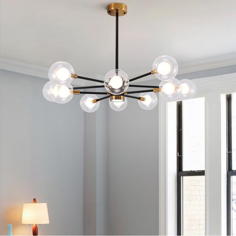 Cherith 10 - Light Dimmable Sputnik Chandelier