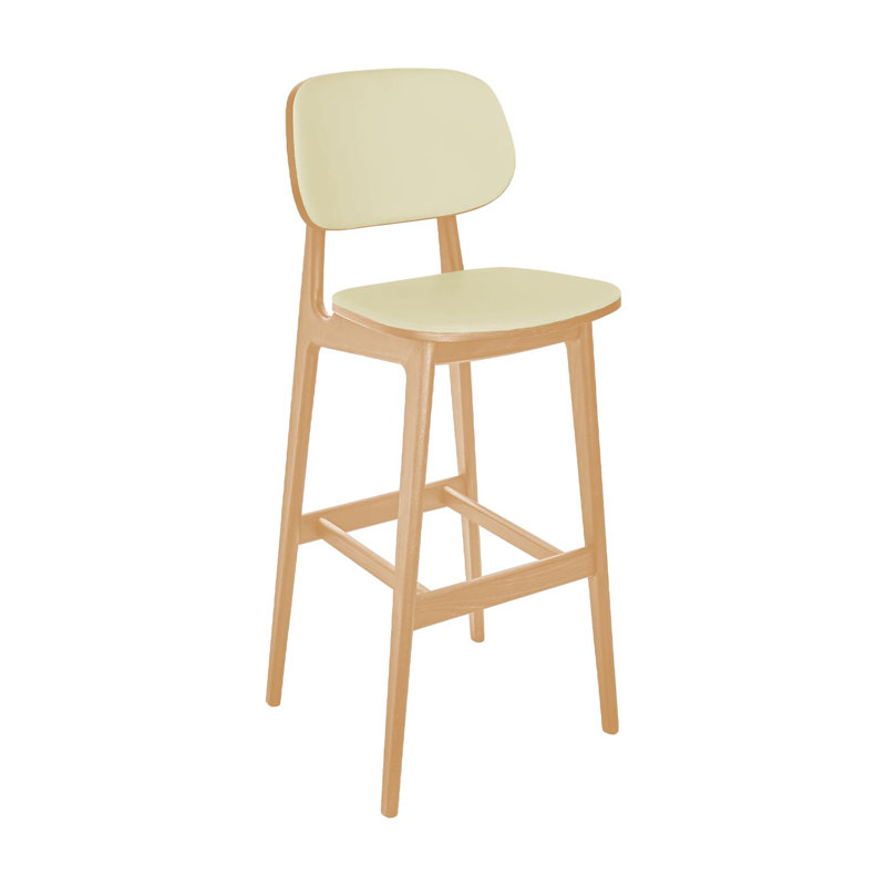  Tabouret de bar Emma, Tanné, Poudre