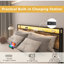 Lit de rangement avec station de charge-126982887-132591053