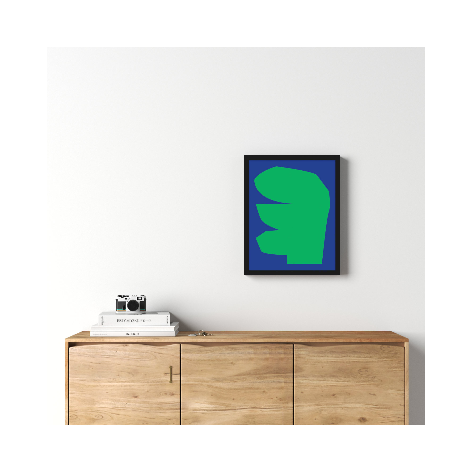 Process 1 by Michael Kempen, 16" W x 20" H, Black Framed