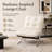 Mid-Century Modern Faux Leather Bauhaus Inspired Chrome Leg Lounge Chair-1232332848