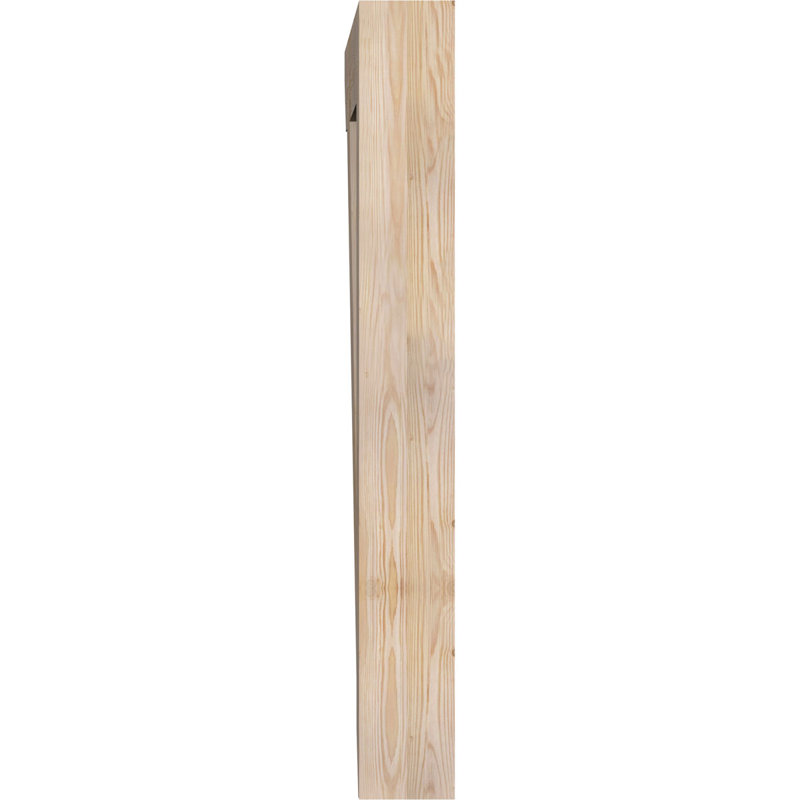 H 5,5 l, Sapin de Douglas lisse, L 5 1/2 po x P 34 po x H 46 po