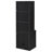 Carnahan 3-Shelf Bookcase Usb And Lockable Drawer-2130397676