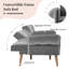 Canapé convertible en futon 69,69 po Brooksley-294253818