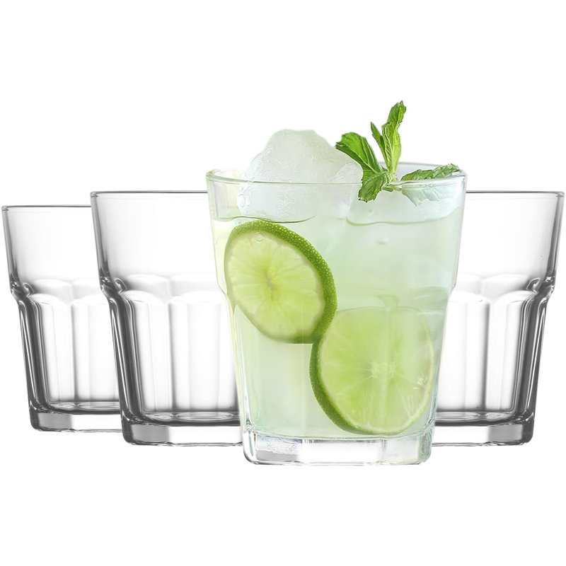 LAV Small Whiskey Glasses Set of 4