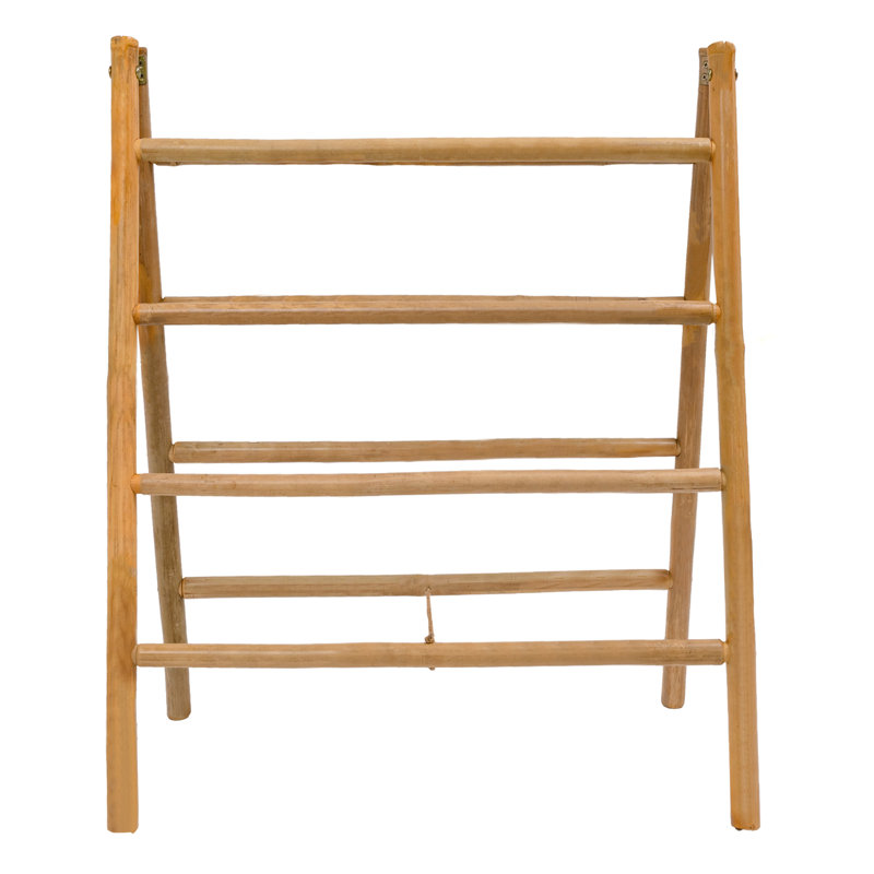 LANGKAWI Solid Bamboo Wood Towel Holder