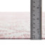 Tapis intérieur / extérieur rose en polypropylène tissé à la machine 9 pi 10 po x 13 pi Bomer-1477426000