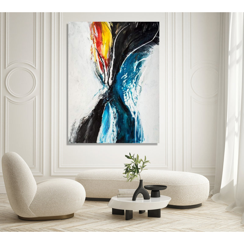 Vivere - Artist Enhanced Canvas Print, Black Framed Canvas, 21.5" H x 25.5" W x 1.75" D