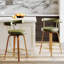 Tabourets de bar pivotants en similicuir (ensemble de 2)-315472557