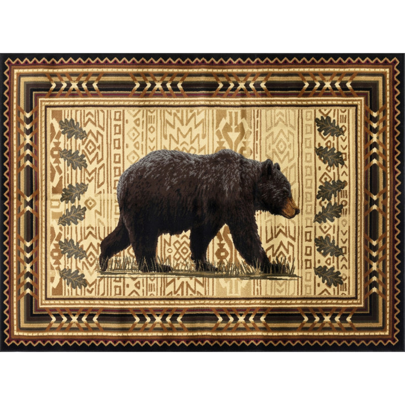 2 Ft. 7 In. X 3 Area Rug - Nature's Nest Gccbl3010 Black Polypropylene Weave, Stain , Adds Warmth To Your Space 2'7" 7'3" With Resistance, Ideal For ' Rooms