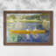 Le Skiff (La Yole), 1875 - Pierre-Auguste Renoir - Toile encadrée sur mesure-2001406344-2001406347-2001406398