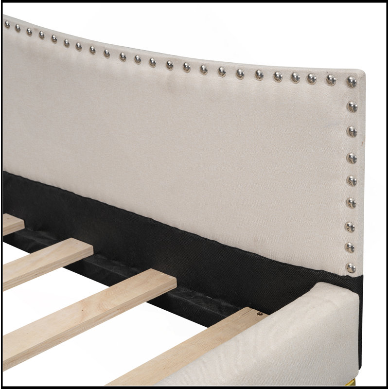 Davona Corner Daybed, Beige, Full