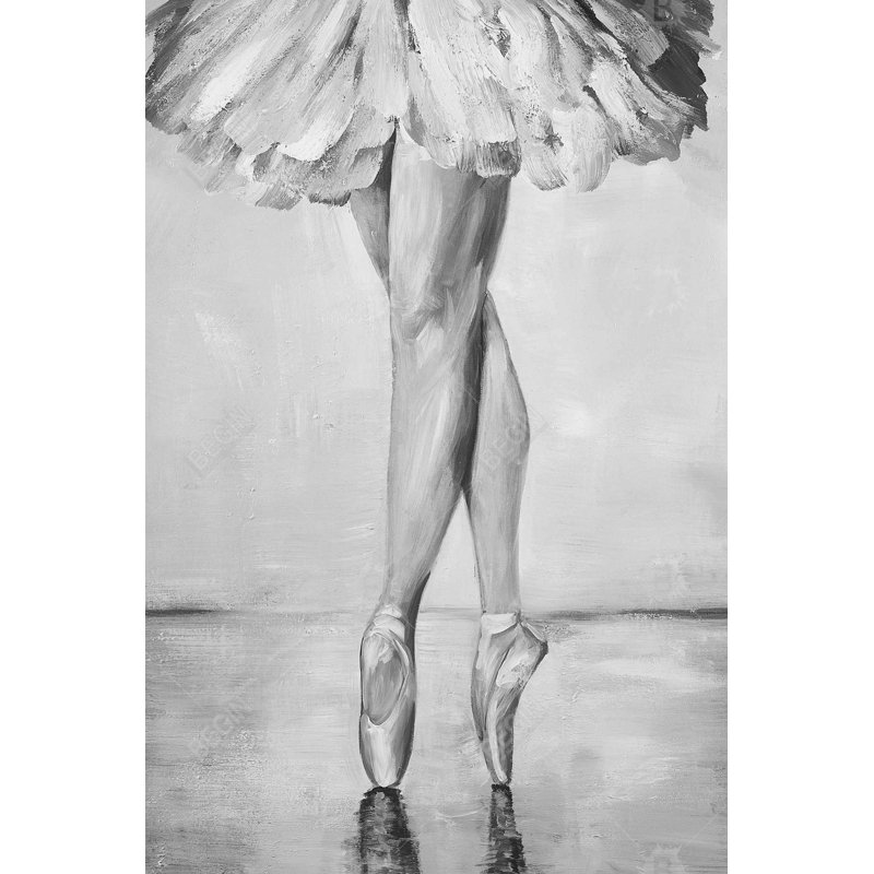 «Ballet Classic Steps» sur toile