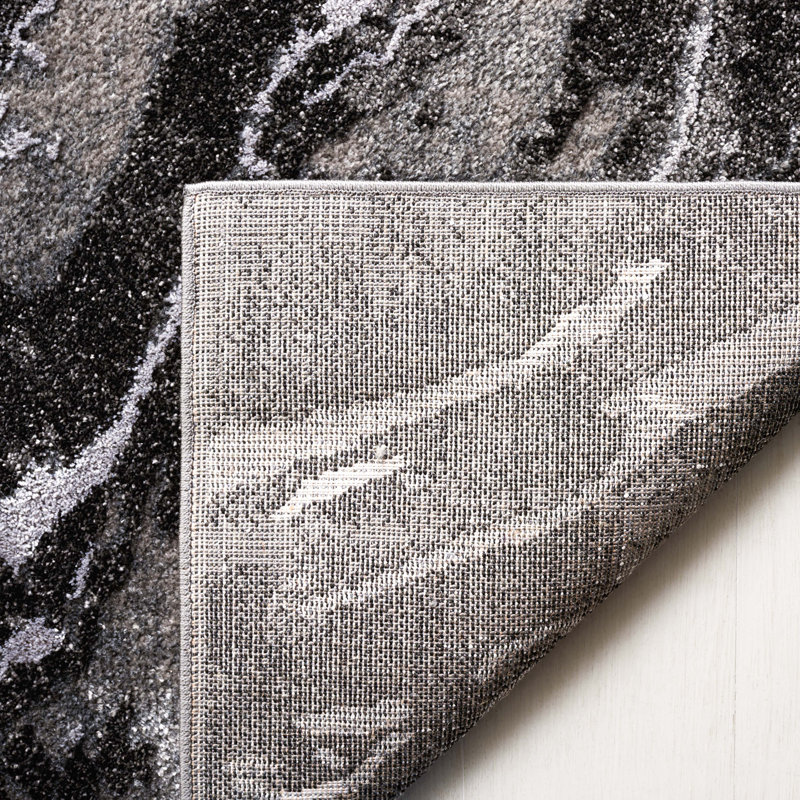 Pacific Performance Abstract Rug, Rectangle 4'5" x 6'5"