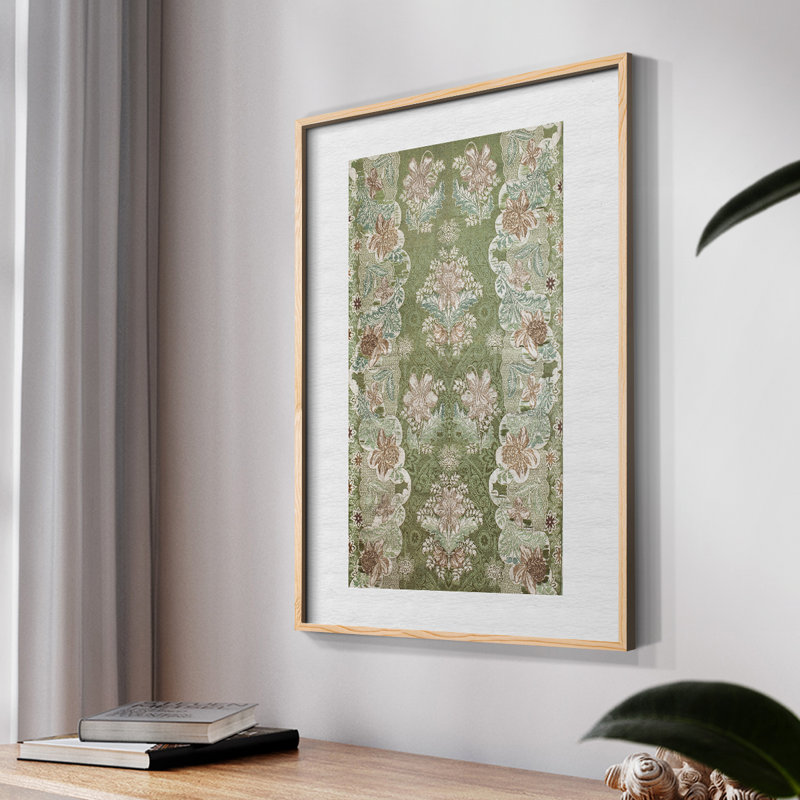 William Morris, reproduction encadrée CL XXXVI, Naturel, H 14 po x l 11 po