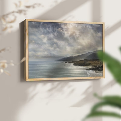 Mer apaisante - reproduction encadrée - réarmable