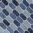 Seabrine Spire 10 in. x 12 in. Glossy Glass Mosaic Wall Tile