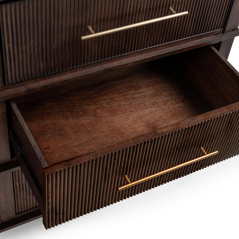 Westlake 6-drawer Mango Wood Dresser