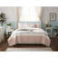 Ensemble de literie réversible 6 pièces, style maison de ferme en percale de coton