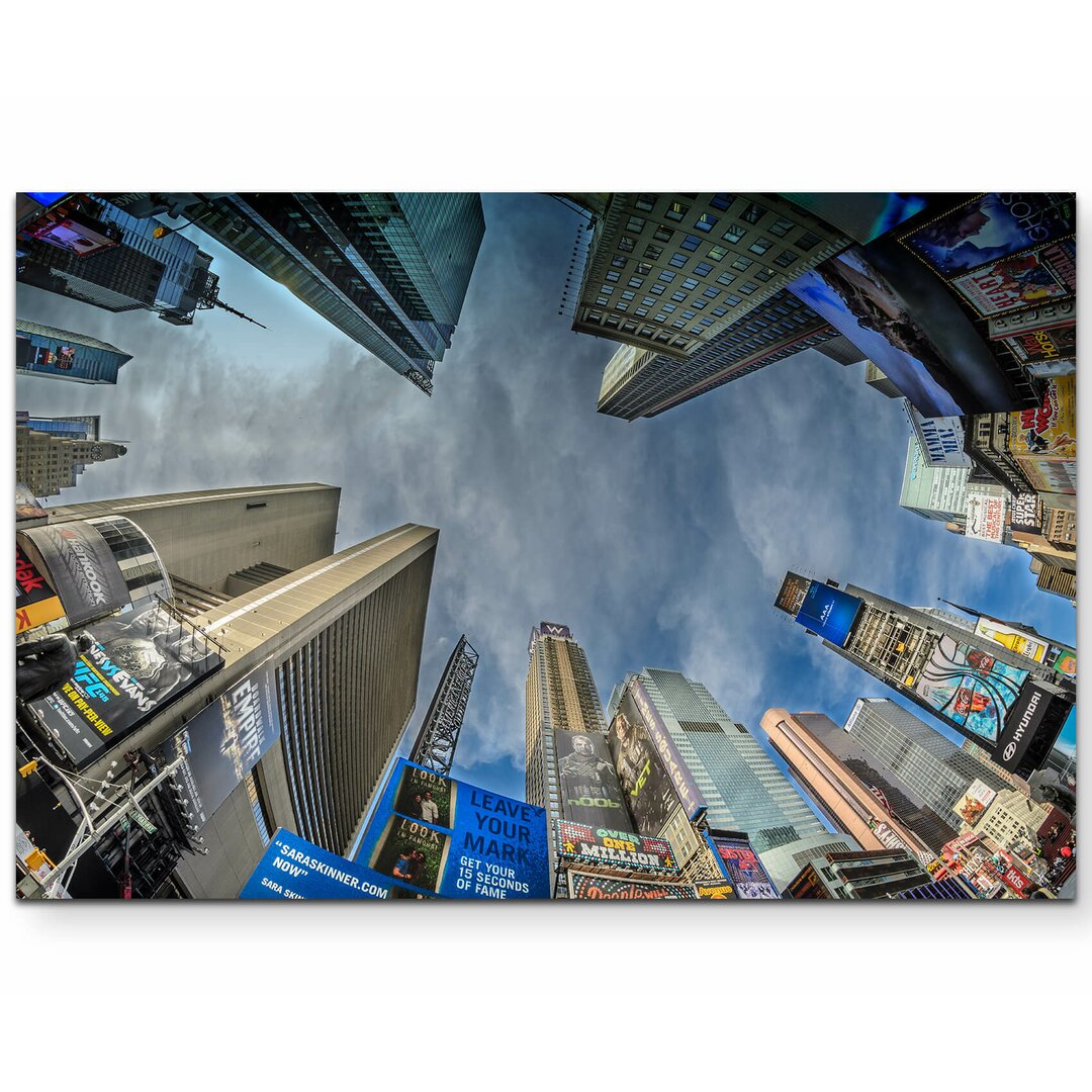 Leinwandbild Wolkenkratzer am Times Square New York City