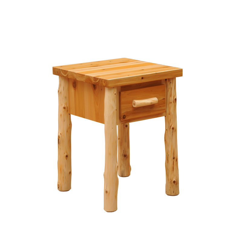 Table de chevet à un tiroir Voyageur