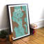Seattle City Map - No Frame Print-1510570616