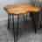 Isuf Solid Wood Top Single Coffee Table