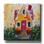 Toile épique Graffiti «The Yellow Cottage» par Carrie Sharp, 26 po x 26 po-979208846