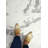 Piazza Marble Peel and Stick Floor Tiles