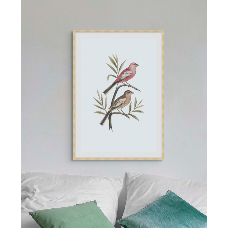 Nesting Navigators Blue 4 Print, 50.75" H x 35.75" W