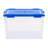 IRIS Weatherproof Clear Plastic Storage Tote-1929020234
