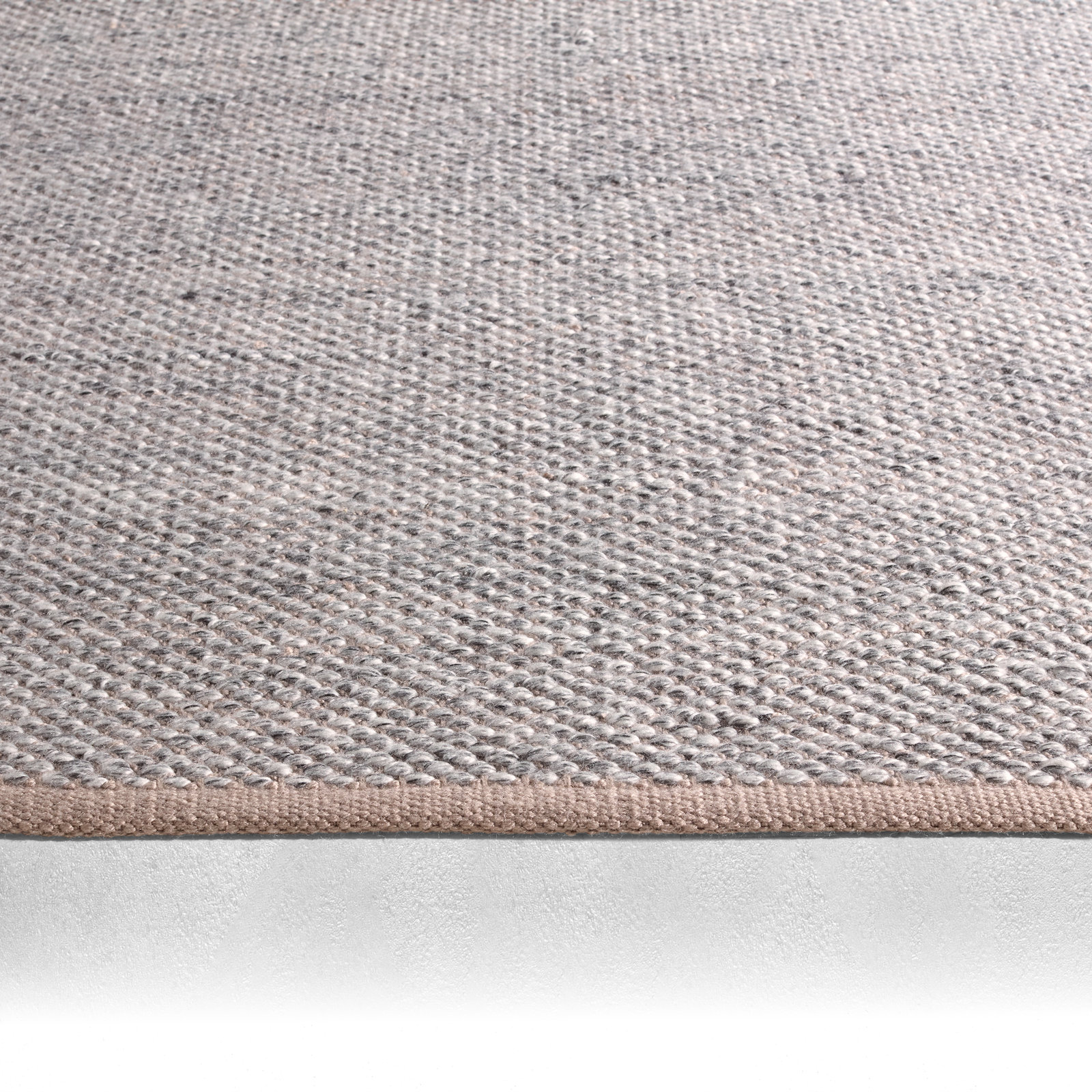 Gramercy Taupe Hand-Woven Outdoor Rug, Rectangle 8' x 10'