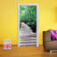 Wooden Path Door Wall Mural