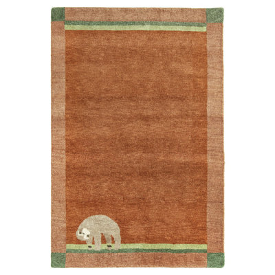 Squeak Hand-knotted Wool Rug