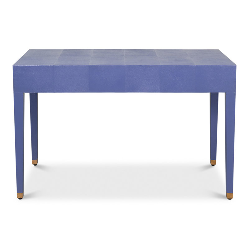 Shagreen Writing Desk, Blue