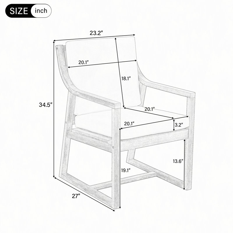 Chaises d'extérieur pour patio, cour arrière, jardin