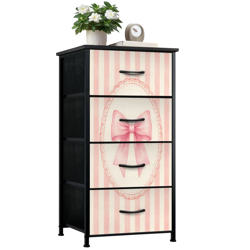 Commode de rangement verticale 4 tiroirs