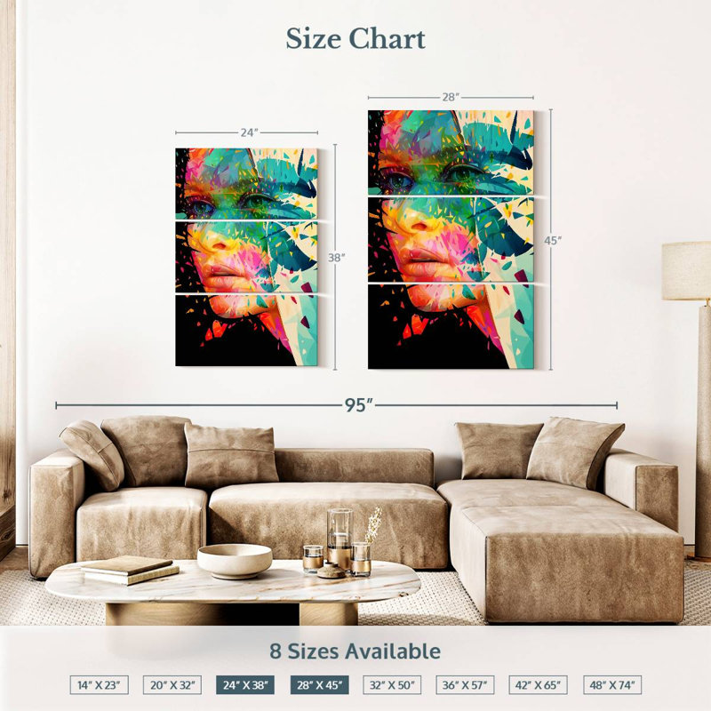Leisha The Dean, 38'' H x 24'' W